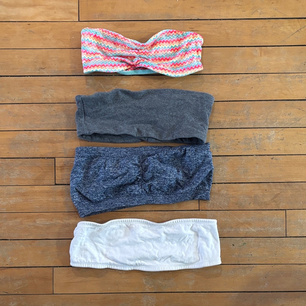 Victoria's Secret PINK Chevron Bandeau and 3 others